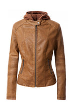 Load image into Gallery viewer, Women's PU Jacket