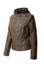 Load image into Gallery viewer, Women's PU Jacket