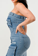 Load image into Gallery viewer, Urban Chic Denim Gown