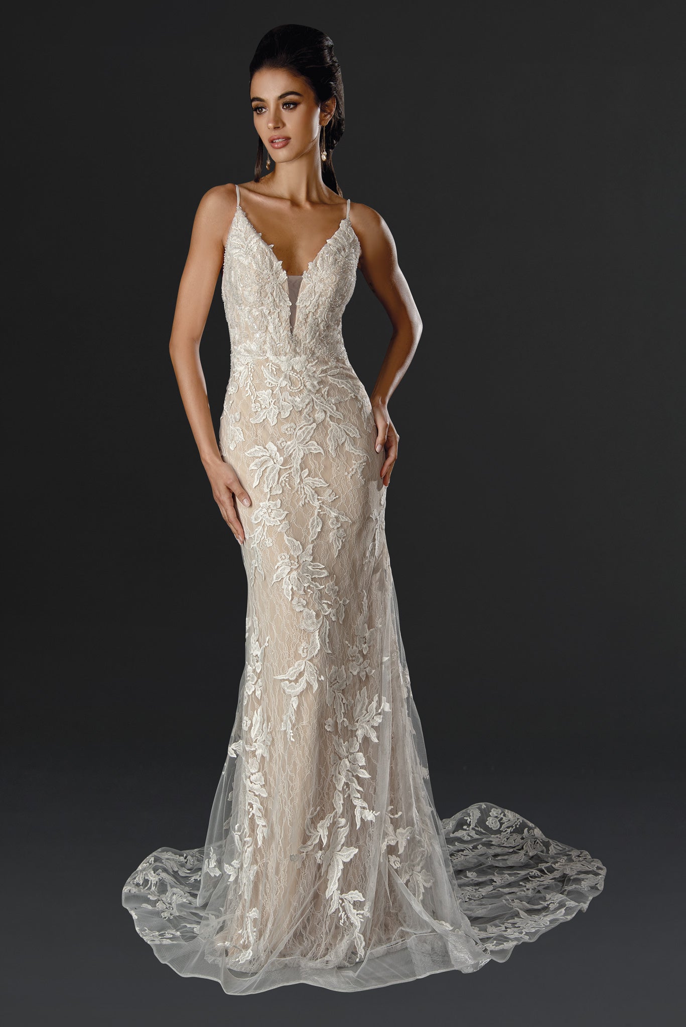 In Bloom Lace Gown – 23508