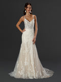 Seraphina Lace Mermaid Wedding Gown - 24504