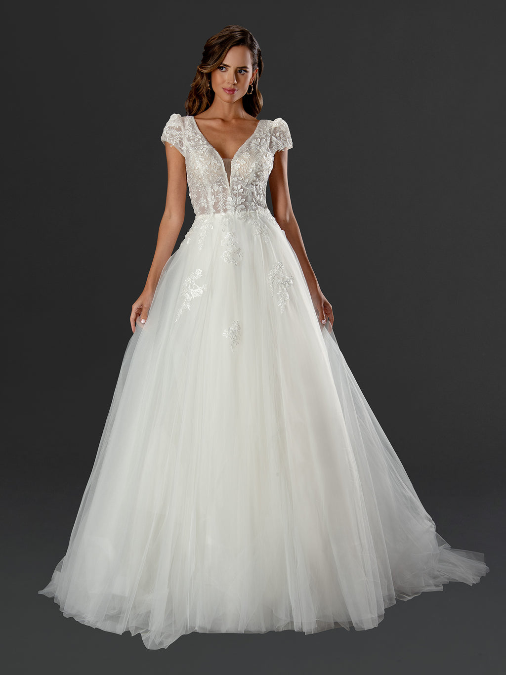 Elysian Lace Wedding Gown - 24510