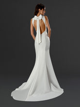 Load image into Gallery viewer, Amara Sculpted Bow-Back Gown - 24808
