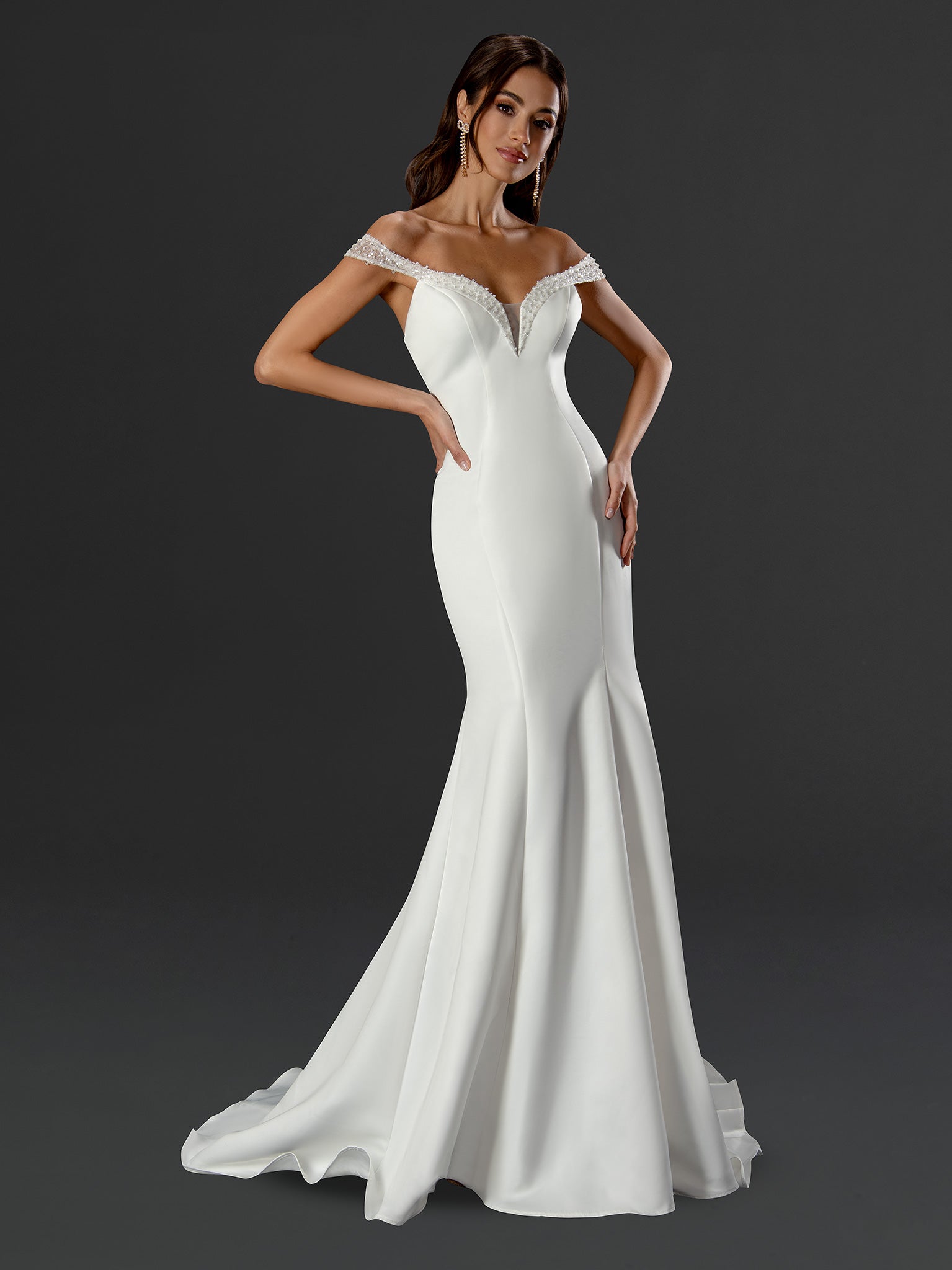 Celestine Pearl Gown - 24802