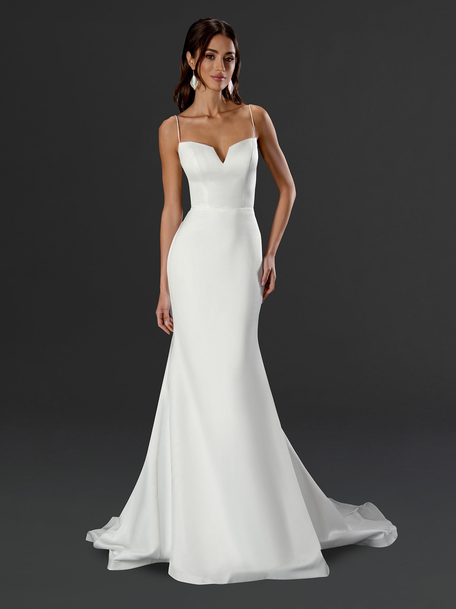 Aurea Satin Bridal Gown - 24800