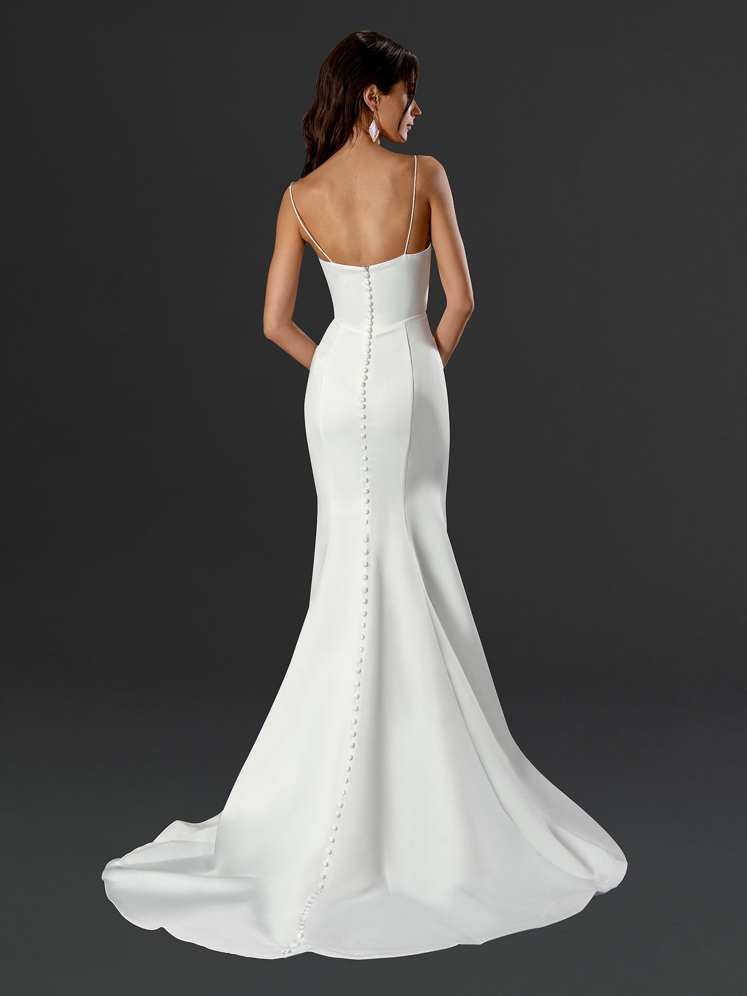 Aurea Satin Bridal Gown - 24800
