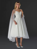 The Mireille Tea-Length Bridal Gown - 24903