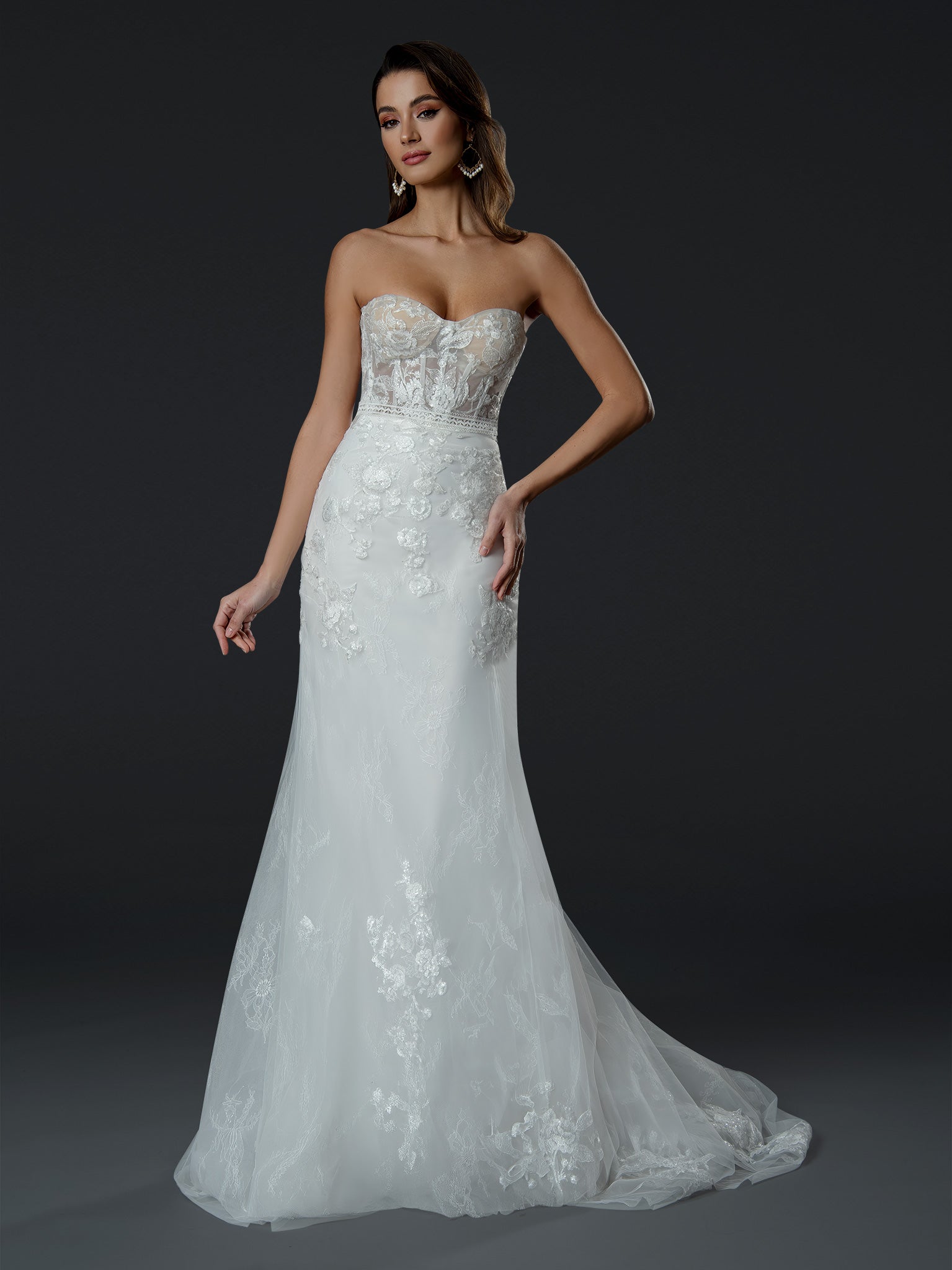 Rosalind Lace Elegance Gown - 24574