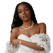 Load image into Gallery viewer, Kids Multi Color Pearl Necklace Set
