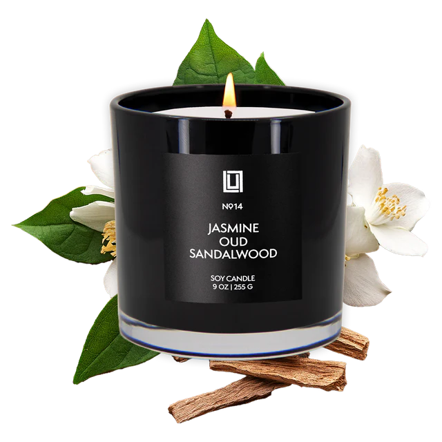 Jasmine Oil Sandalwood Soy Candle