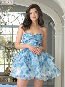 Rosabelle Ruched Ruffle Mini - 3687