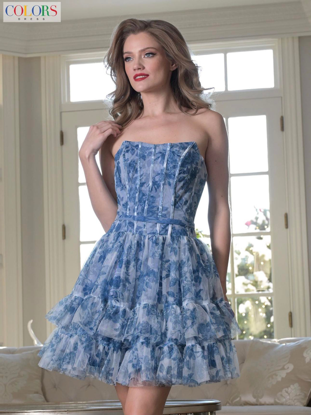 Floral Daydream Corset Dress - 3669