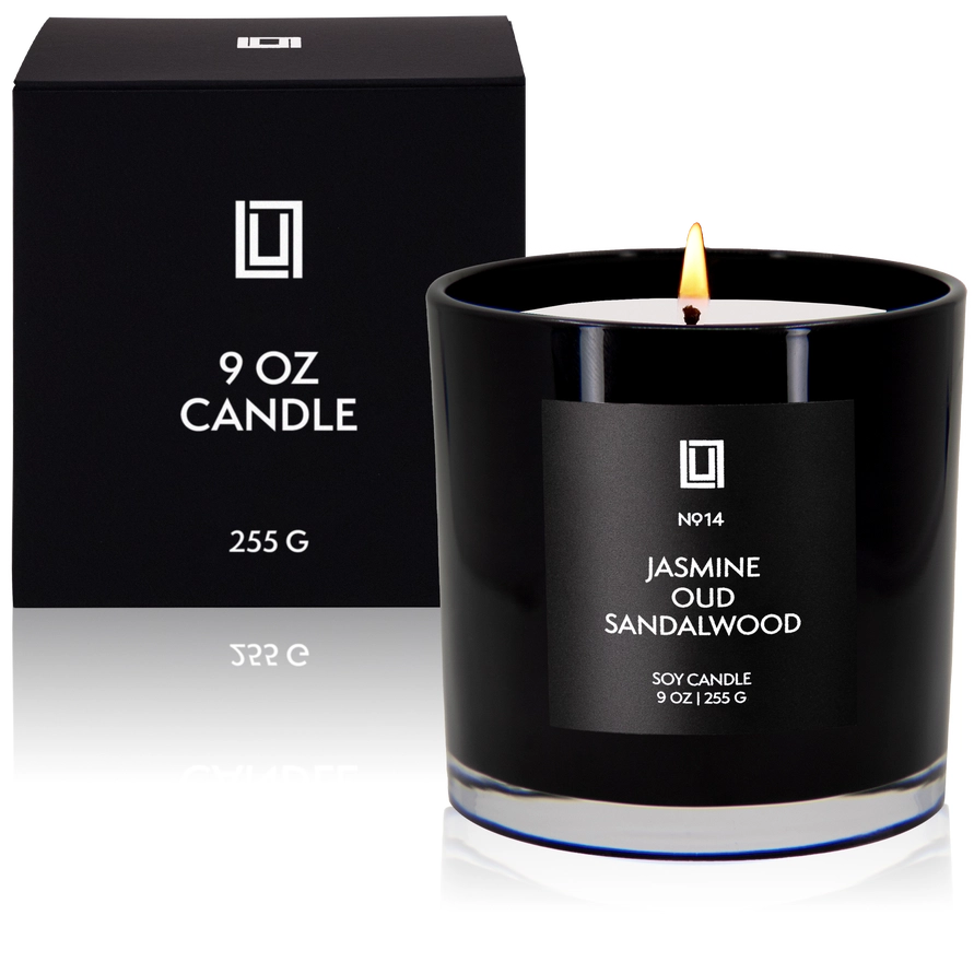 Jasmine Oil Sandalwood Soy Candle