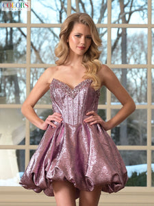 Midnight Jewel Balloon Dress - 3677