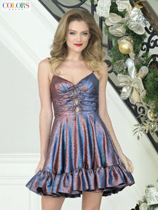 Ruffle Romance Mini Dress - 3676