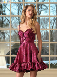Ruffle Romance Mini Dress - 3676