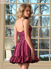 Load image into Gallery viewer, Ruffle Romance Mini Dress - 3676
