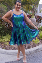 Load image into Gallery viewer, Shade Shifter Homecoming Dress - SC8122
