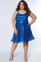 Load image into Gallery viewer, Shade Shifter Homecoming Dress - SC8122
