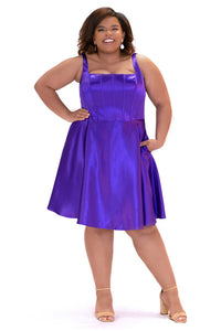 Scooped Up Party Dress - SC8146