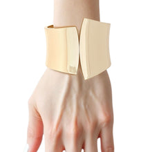 Load image into Gallery viewer, Cuff Gold Metal Pointed Geometric Hinge Bracelet
