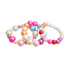 Load image into Gallery viewer, Rainbow Pearl 3 Pcs Bracelets
