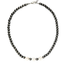 Load image into Gallery viewer, Freshwater Pearl Faux Navajo Necklace
