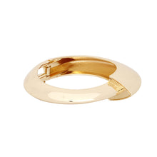 Load image into Gallery viewer, Cuff Angular Gold Futuristic Hinge Bracelet
