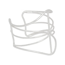 Load image into Gallery viewer, Cuff Silver Minimalistic Geometric Wire Bracelet
