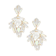 Load image into Gallery viewer, Drop Show Stopping Aurbo Marquise Crystal Earrings
